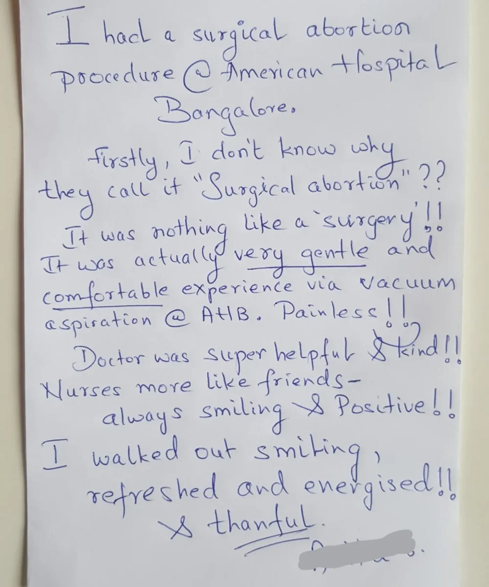 Surgical-abortion-bangalore-india-patient-review-scaled-1 Early abortion in UAE